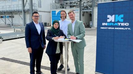 INERATEC and PETRONAS sign agreement to strengthen e-Fuel market